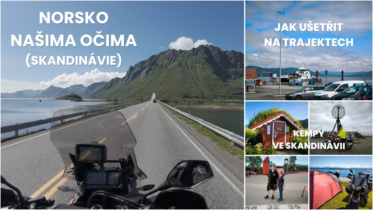 Moto trip Norway 2024| Nordkapp|   Jak ušetřit| Road  motovlog|Polsko,Sweden,Finland,Norway, Dánsko.