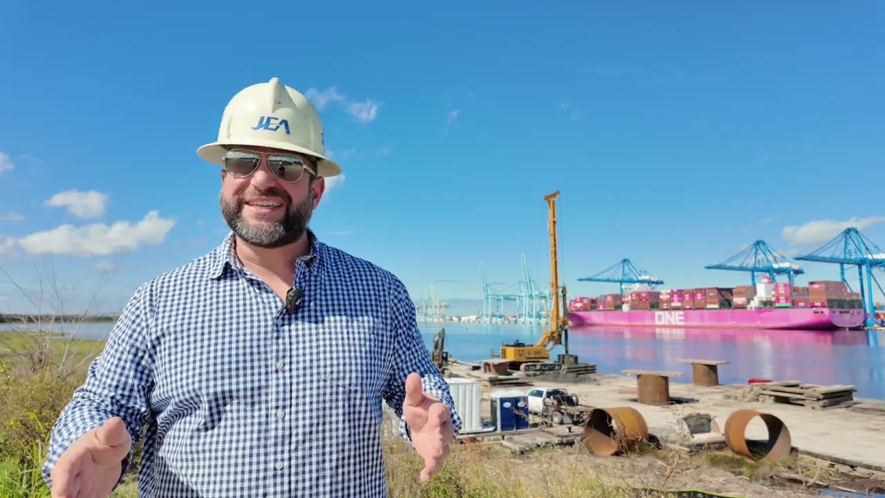 JEA Begins Fulton Cut Transmission Line Upgrade Over the St. Johns River