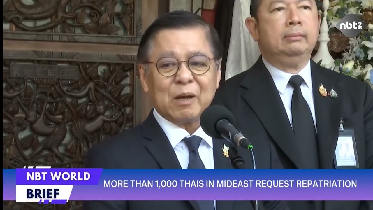MORE THAN 1,000 THAIS IN MIDEAST REQUEST REPATRIATION