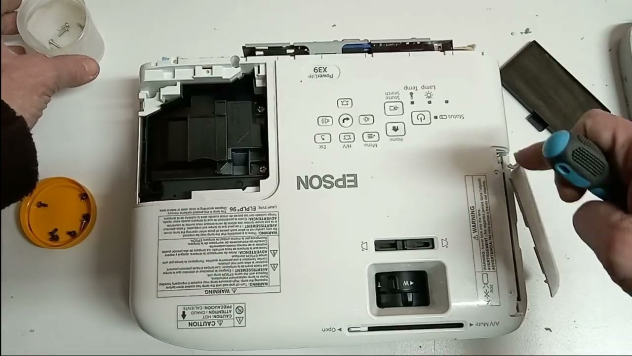 Limpieza Proyector Epson PowerLight X39