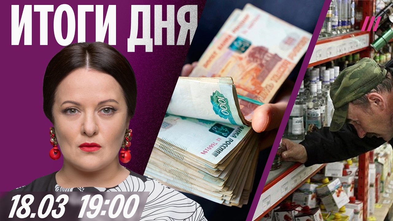 Россияне переходят на наличные. Водка рекордно дорожает. Шульман — об ограничениях интернета