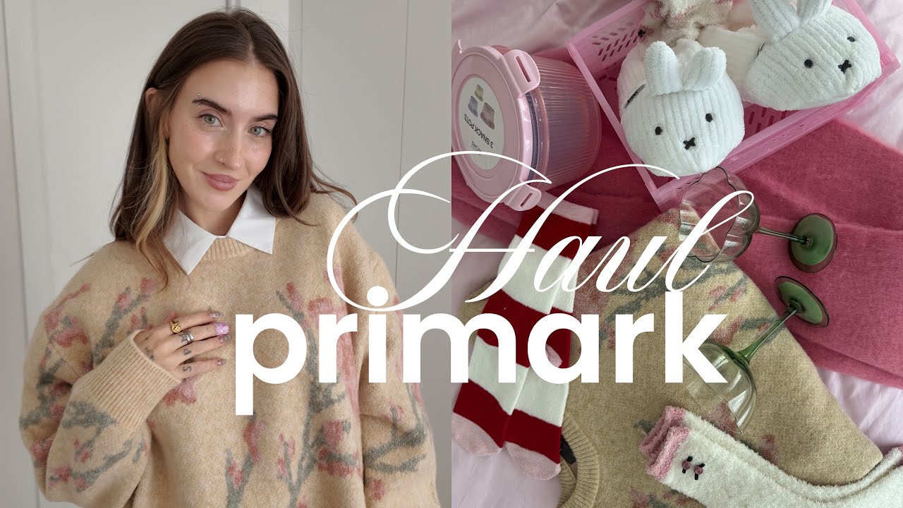 ☆ HAUL PRIMARK ☆ Decoración ropita cozy & MÁS 