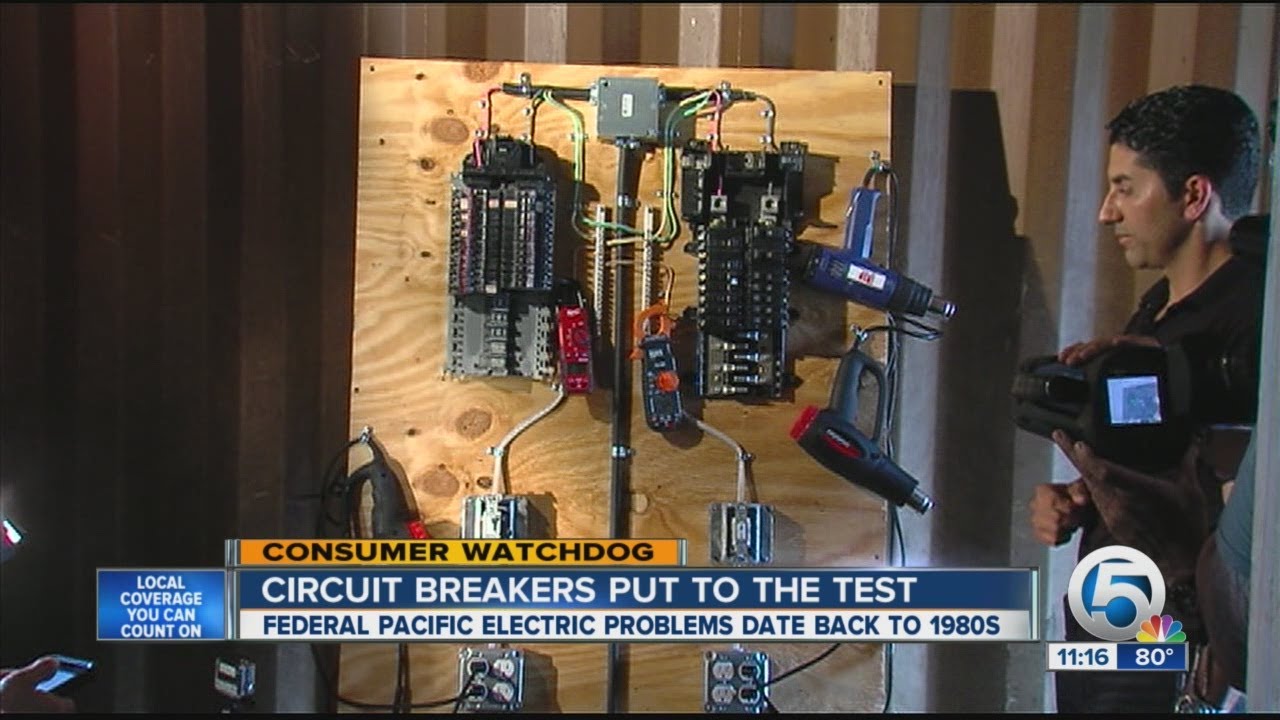 Faulty circuit breakers could be a fire hazard