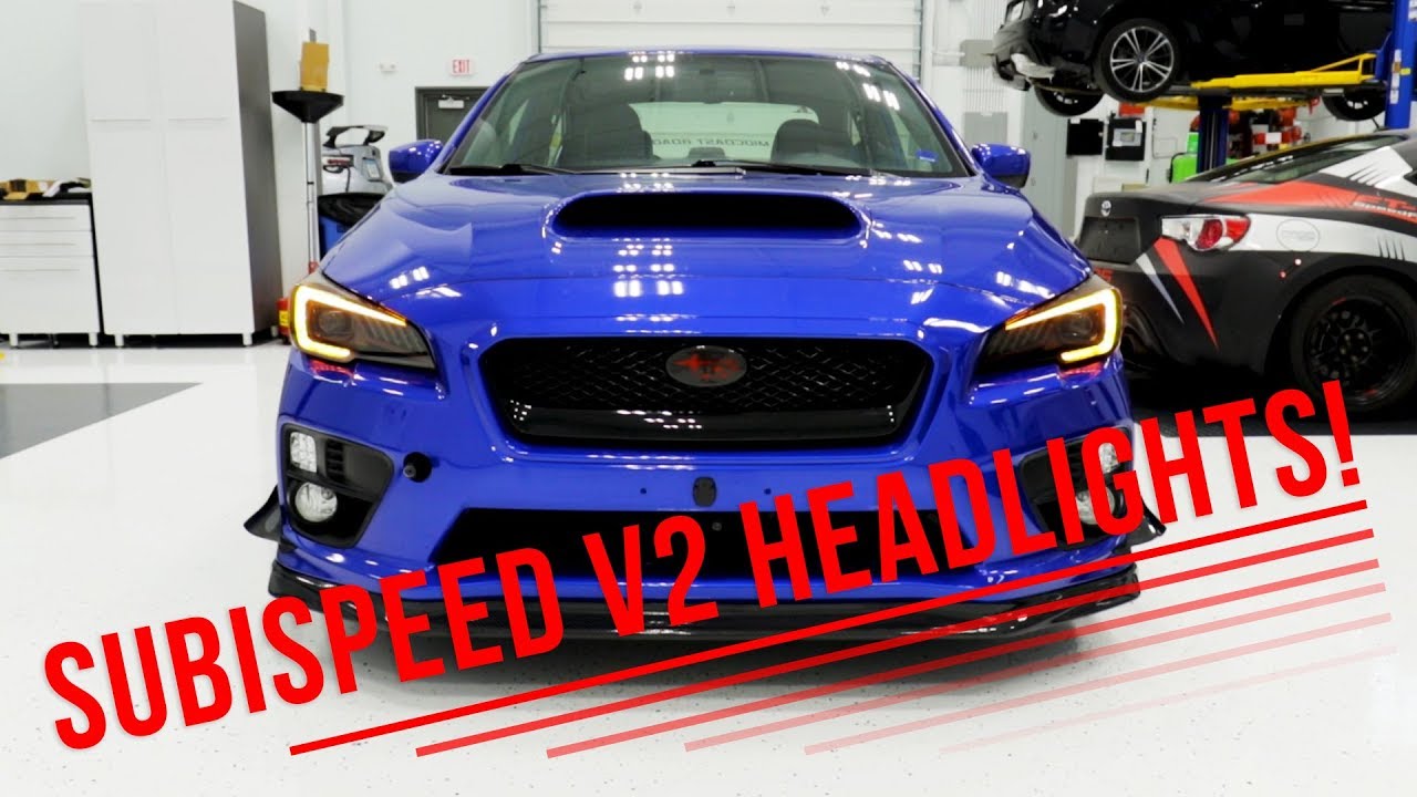 Видеоблог о новых фарах Subispeed V2