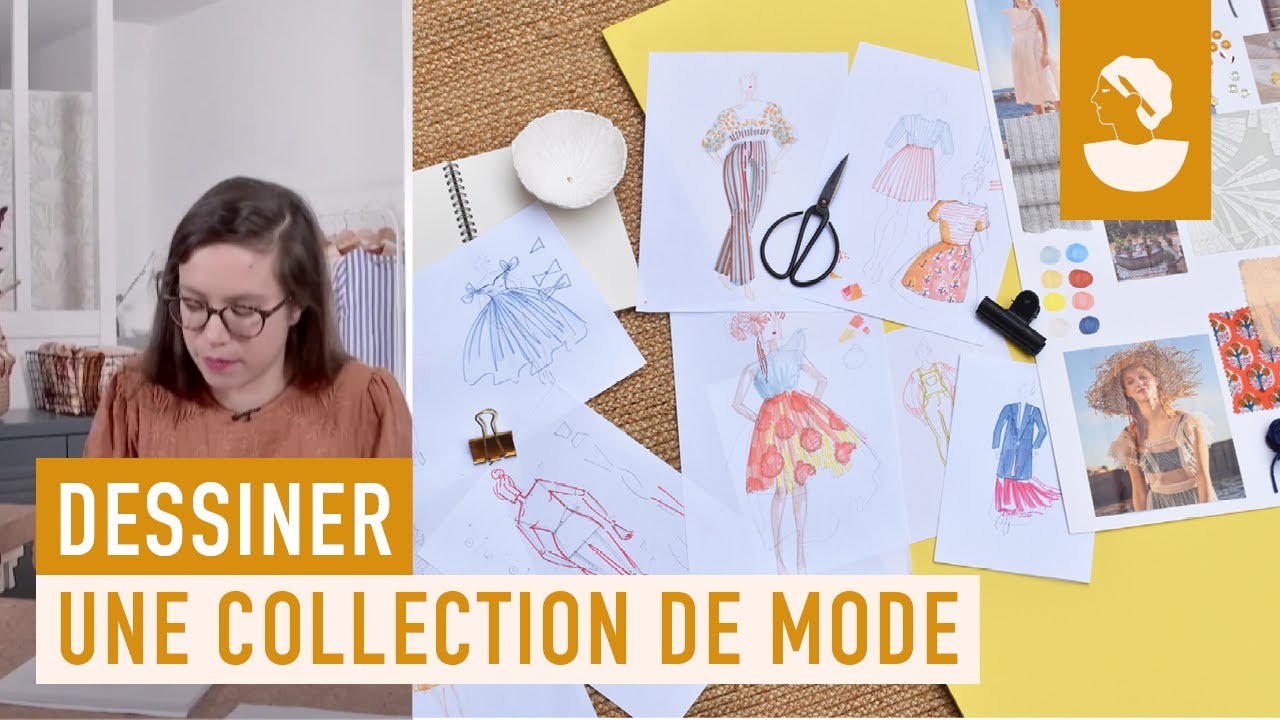 Apprenez &agrave; dessiner votre collection de mode sur Artesane.com