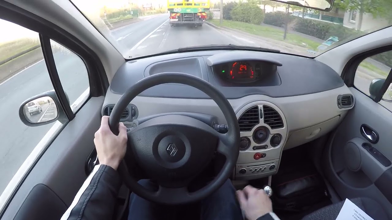 Renault Modus 1.4 16V (2004) - POV Drive