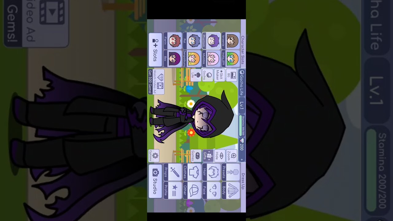 Playing gacha life (full version)
