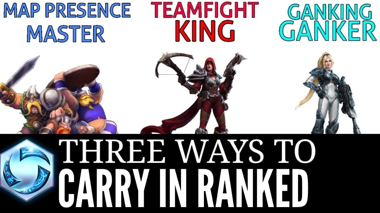 HotS - Three Ways to Carry in Storm League - Heroes of the Storm Ranked Tips