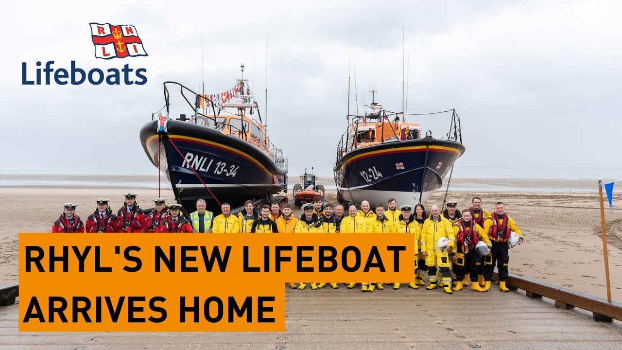 The Arrival: Rhyl's new Shannon lifeboat comes home
