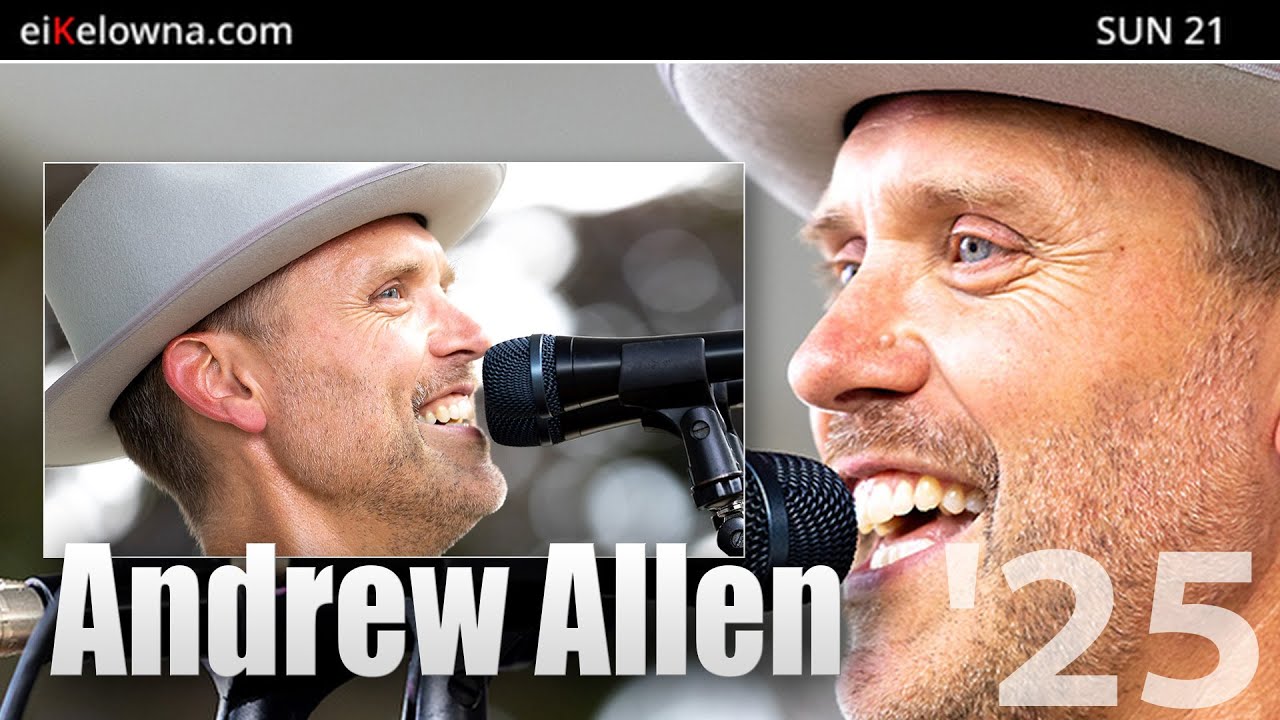 Christmas Shows, Andrew Allen, Okanagan Symphony Orchestra Live in Kelowna