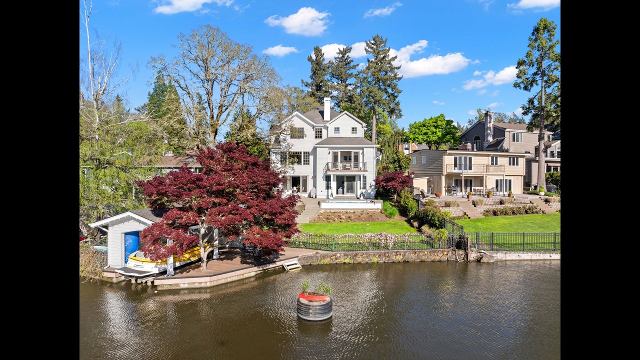 Lake Oswego Luxury at It's Finest. No better place to be than on Oswego Lake