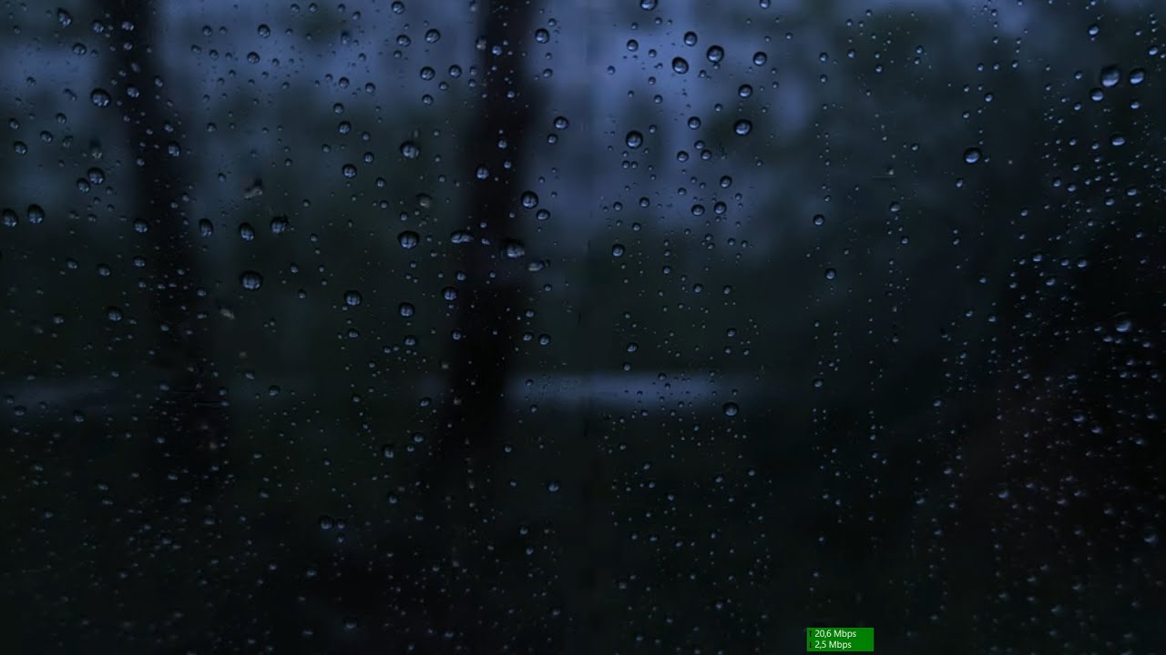 Rain Sounds on Windown | Rainstorm Sounds For Relaxing, Focus or Sleep | White Noise 10 Hours