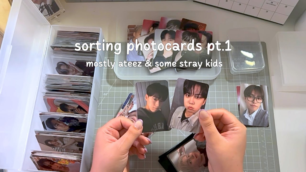 sorting pcs pt.1 | ateez & stray kids