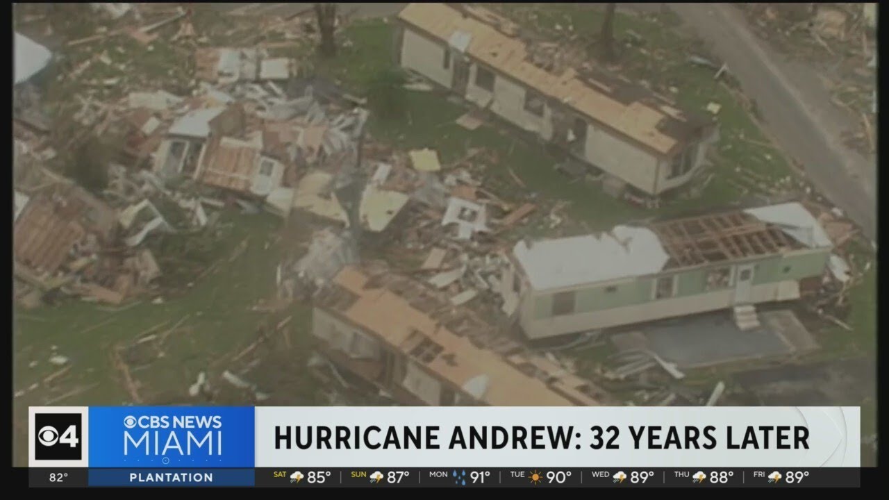 Hurricane Andrew: Historic storm's impact 32 years later