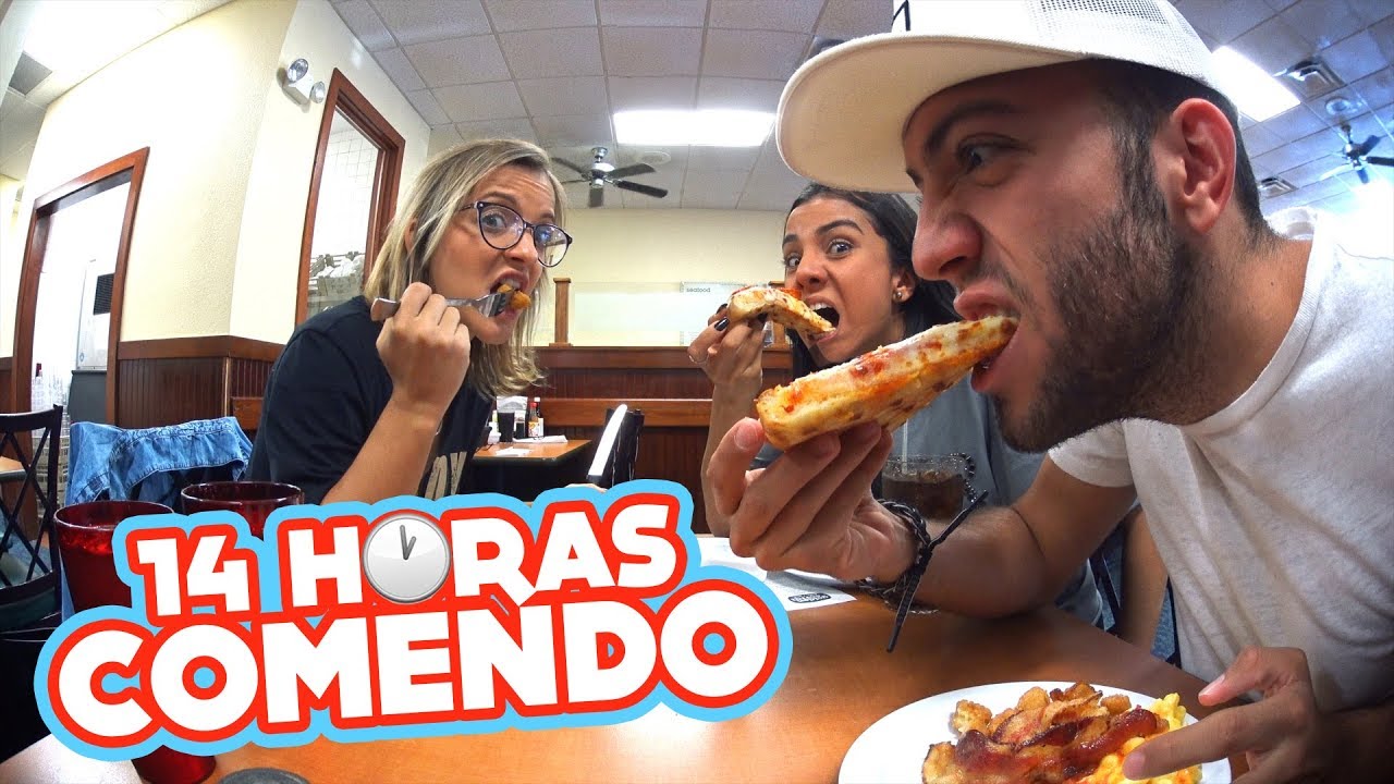 PASSAMOS 14 HORAS COMENDO!! #CasaDosFlopOrlando