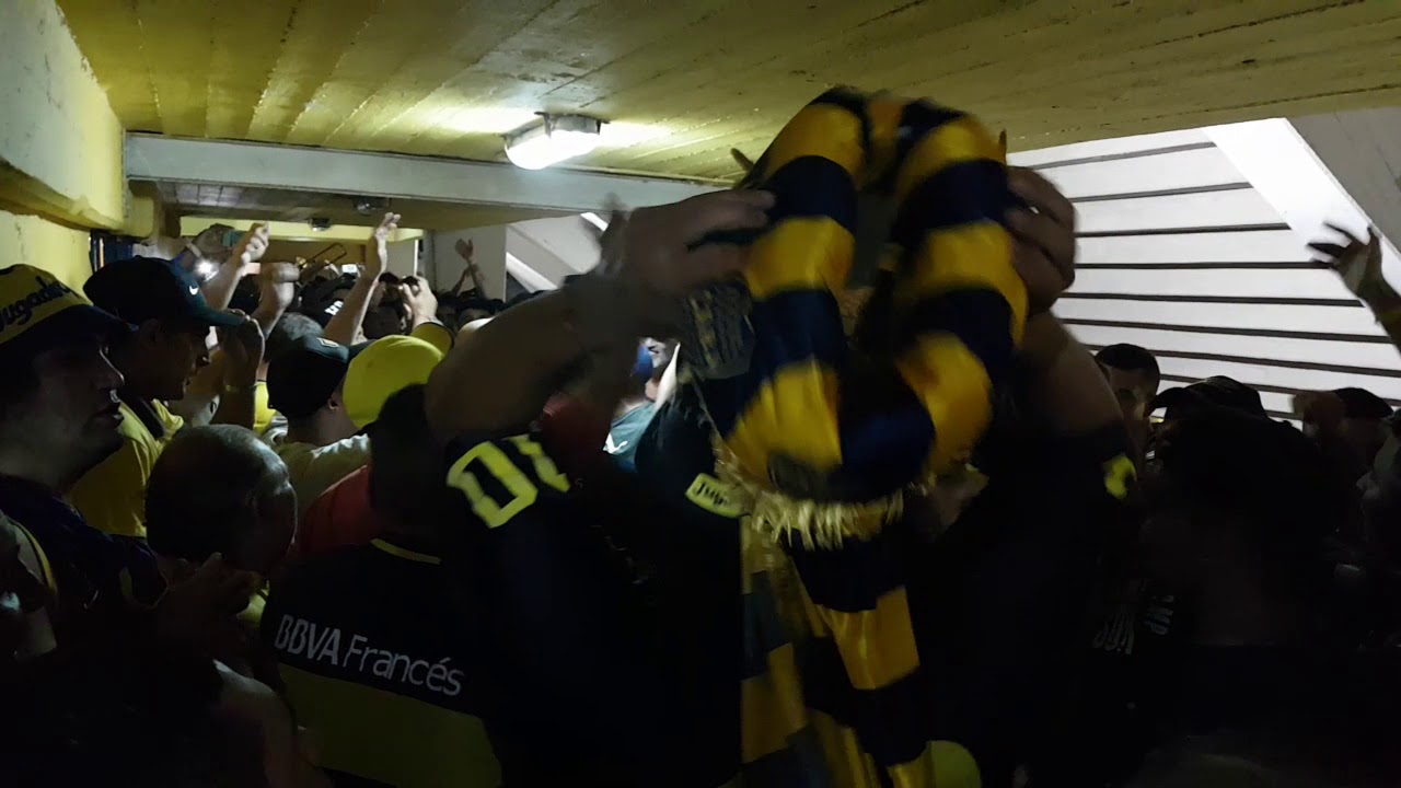 Previa Jugador nro 12 entran bombos Boca vs Junior 4/04/18