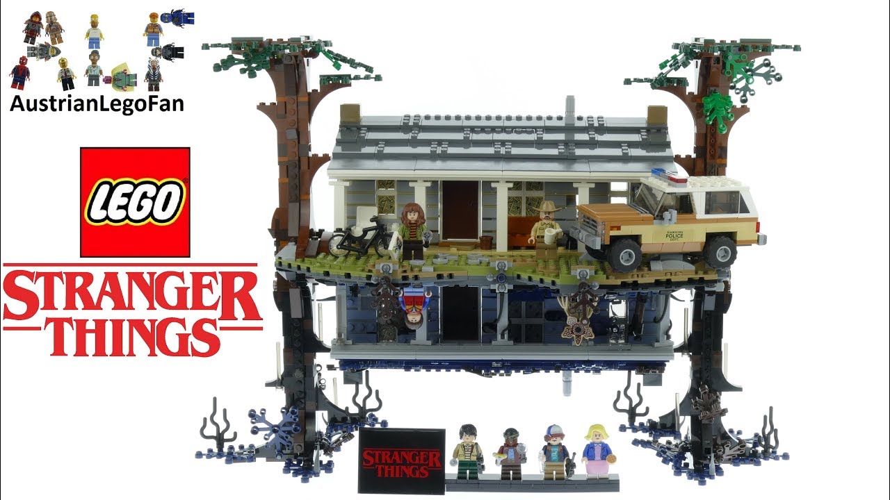 Lego Stranger Things 75810 The Upside Down - Lego Speed Build Review