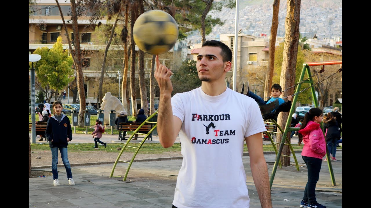 عندما يتم الرد بالفعل وليس بالكلام | باركور سوريا - دمشق / Parkour Damascus