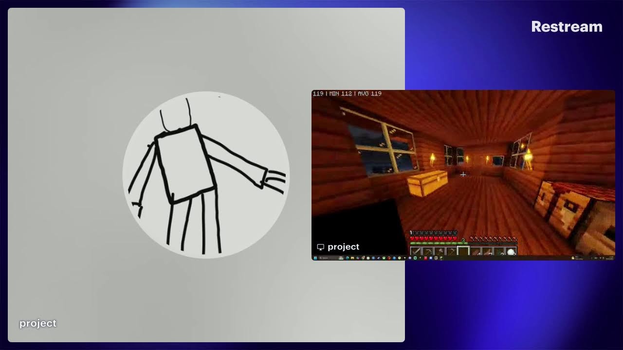 playing MORE HORROR MINECRAFT live