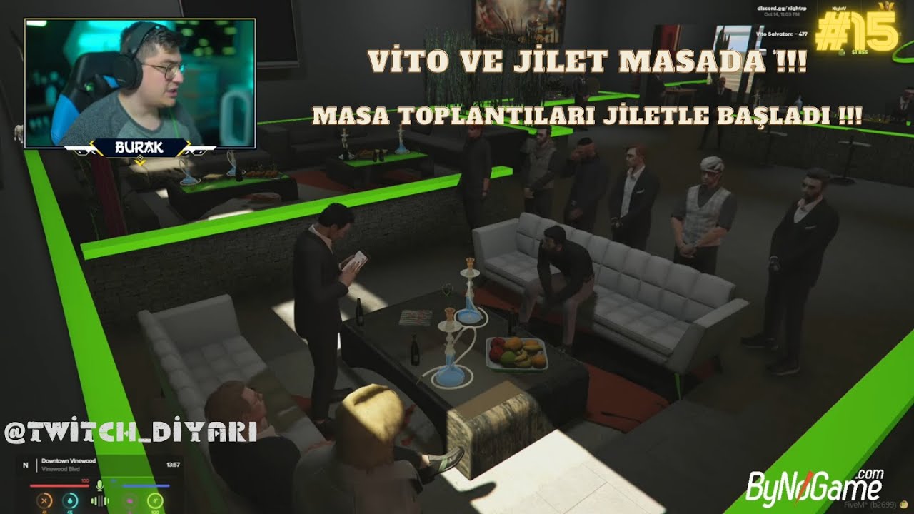 Vito Salvatore - JİLET VE GÖRÜŞMELER DÜZEN ( Vito VE Jilet MASADA !!! ) ( BÖLÜM #118 )