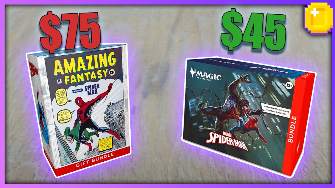 Let's Compare, Which Is Worth To Buy? Gift or Regular Spider-Man Bundle