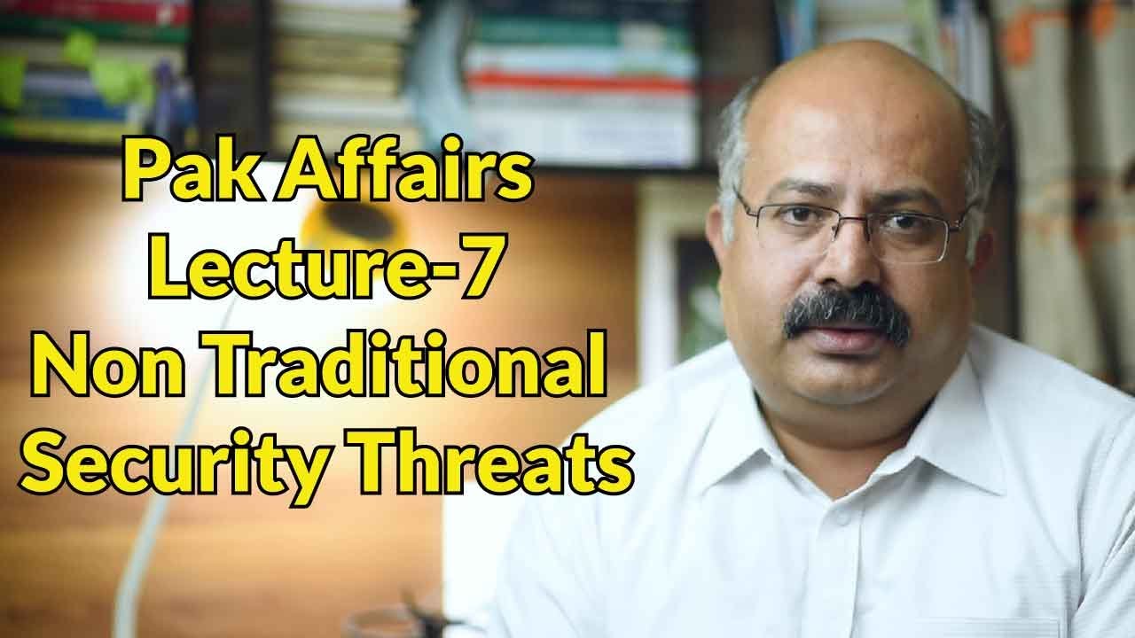 Lecture No  7 (Non- Traditional Security Threat)