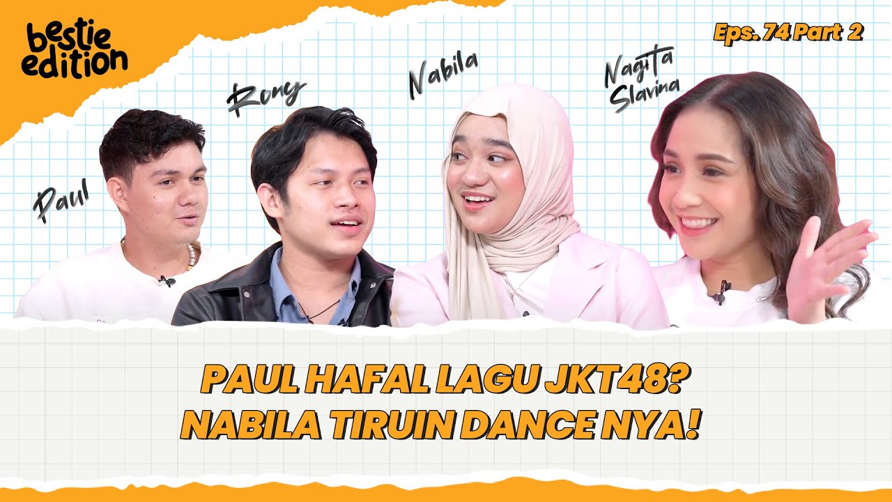 NAGITA DENGERIN NABILA NYANYI JADI PENGEN IKUTAN, PAUL DAN RONY KOMPETITIF!