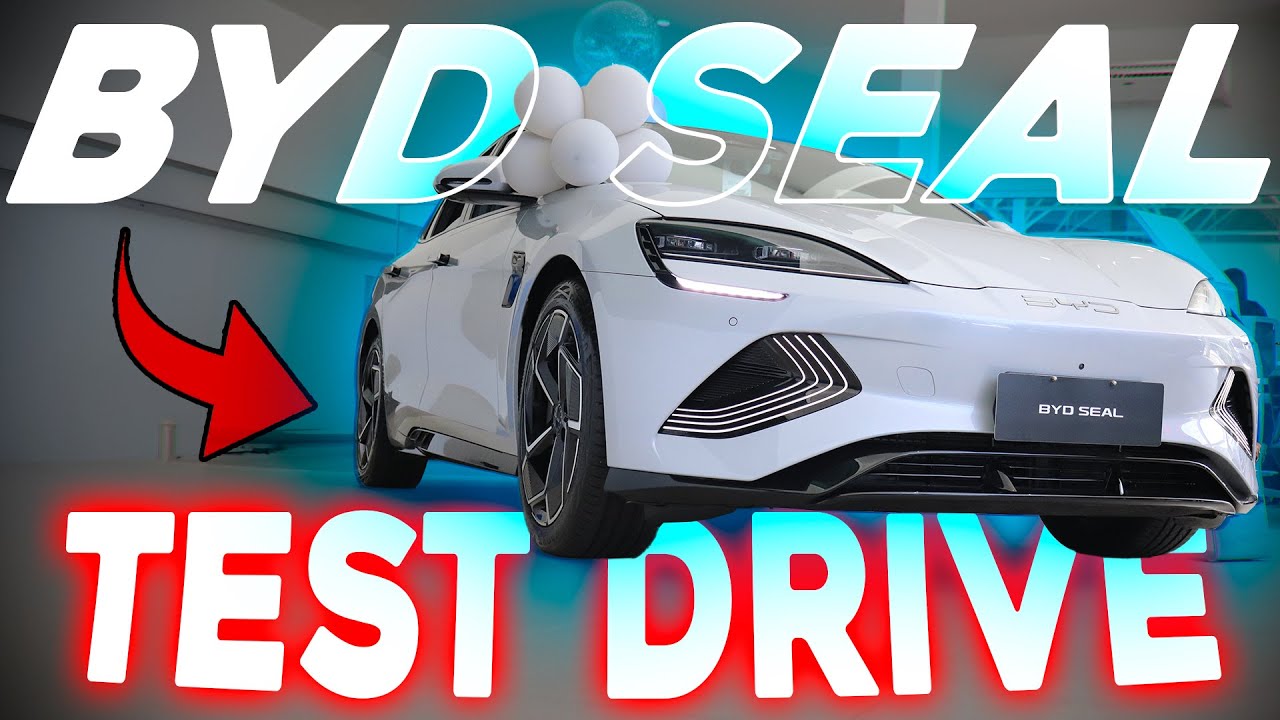 BYD Seal: Test Drive no ESPORTIVO ELÉTRICO!
