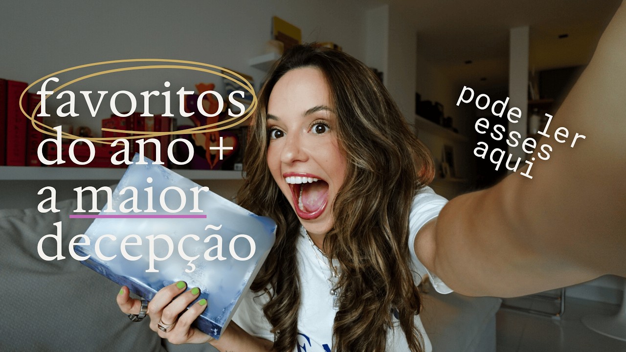 livros favoritos de 2025 + a maior decepção do ano
