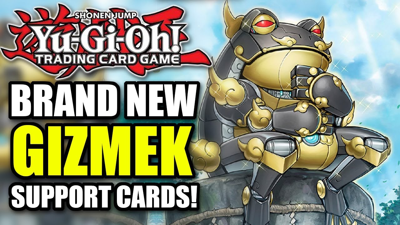 Yu-Gi-Oh's Brand New Gizmek Support Cards! (Dawn of Majesty Spoilers)
