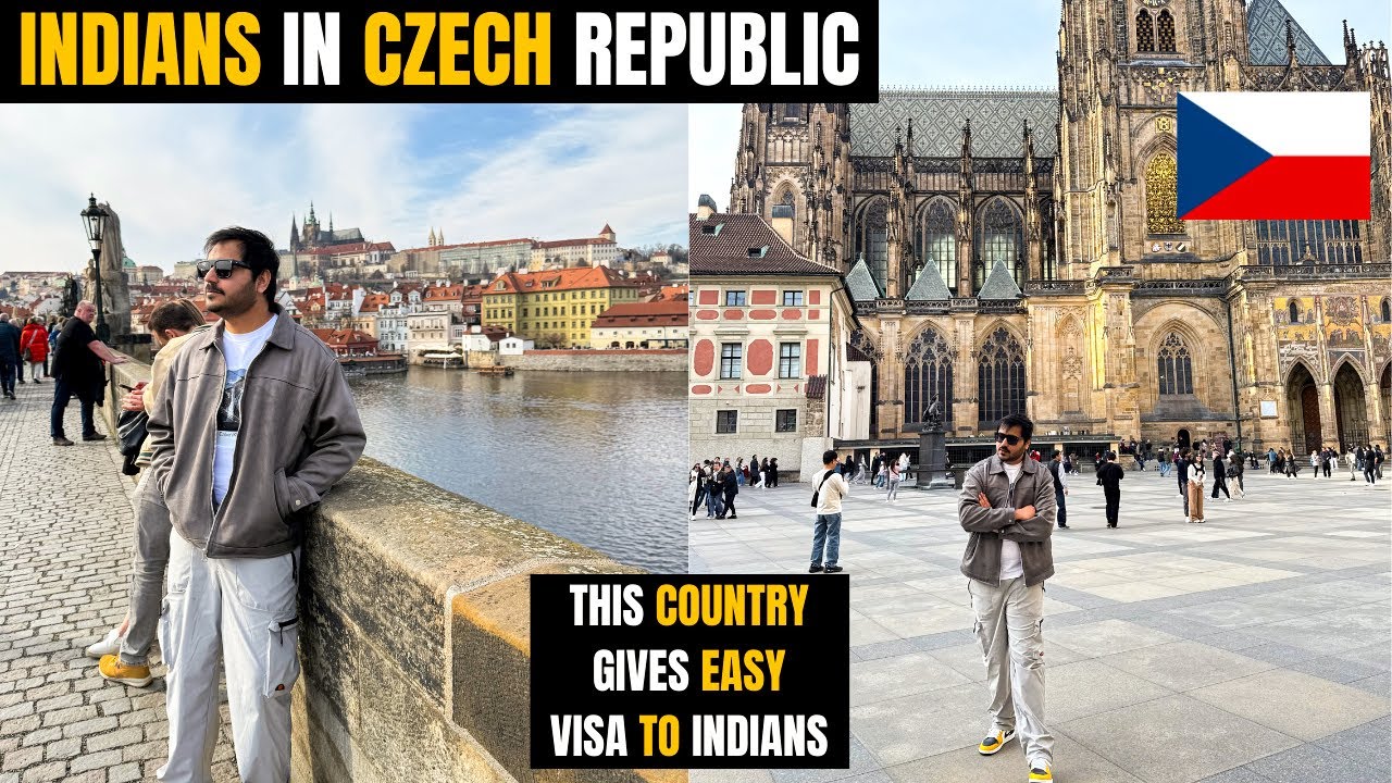 WHY INDIANS ARE MOVING TO PRAGUE CZECH REPUBLIC?| Exploring Charles Bridge & Prague Castle