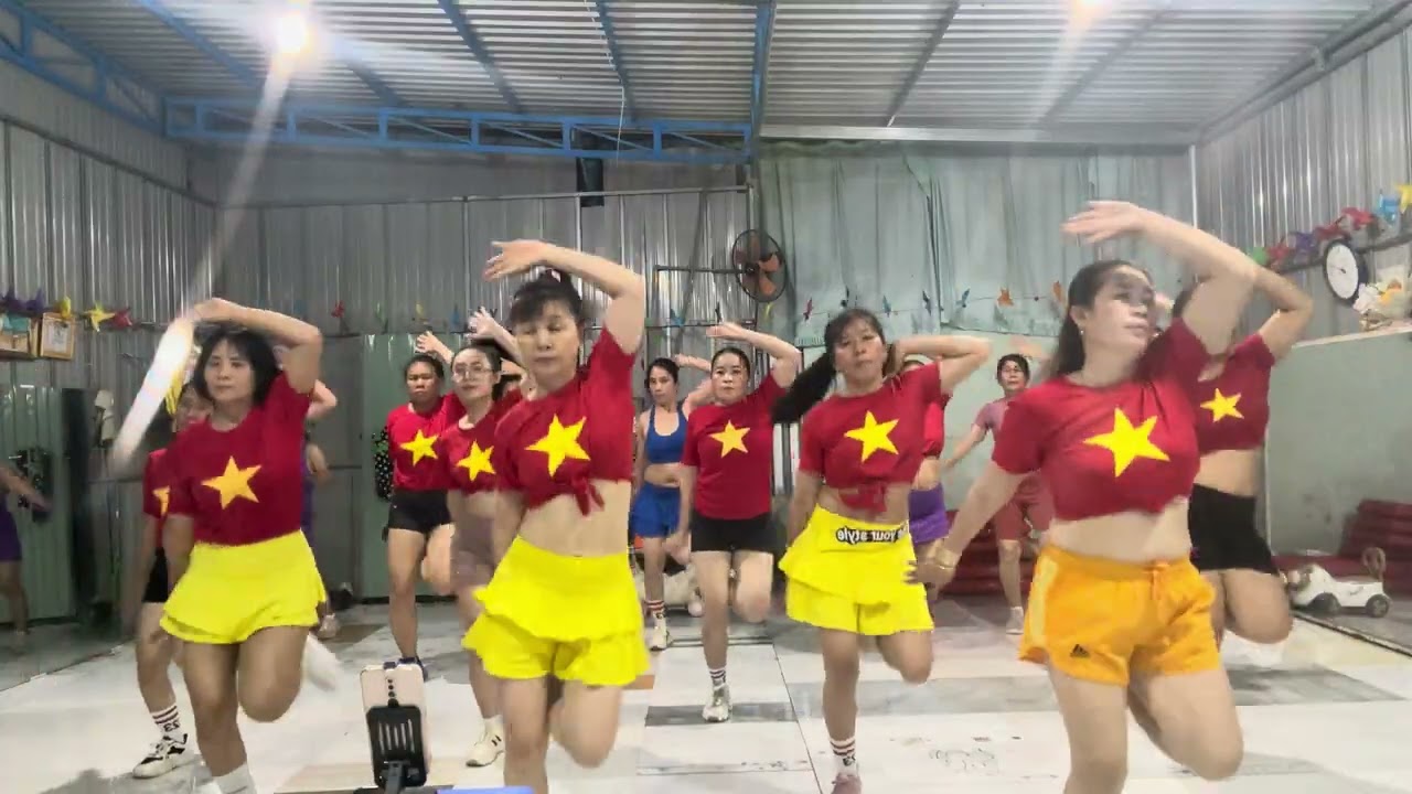 Nhạc hay động tác dễ tập ) ￼ đốt calo hiệu quả🔥🔥🔥🔥💃🏻💃🏻