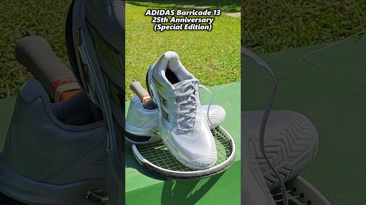 ADIDAS Barricade 13 - 25th Anniversary (Special Edition) #tennis #shorts #barricade