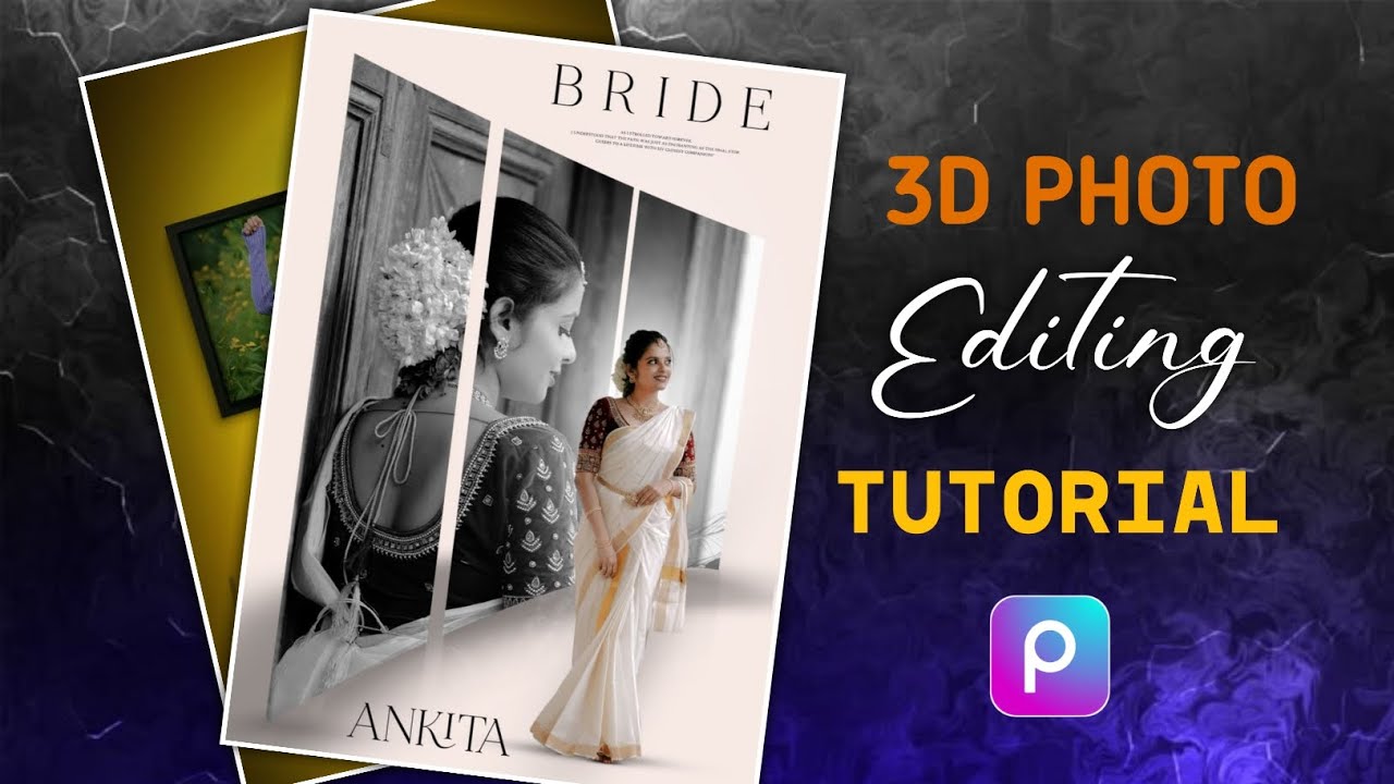 Best 3d photo editing in PicsArt tutorial || how to edit this photo in PicsArt app #editing 
