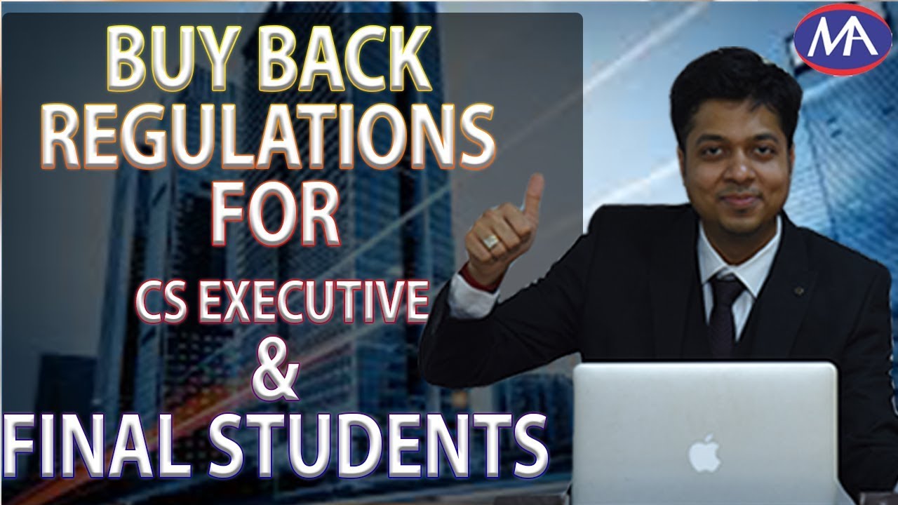 Buy back  regulation for CS executive and final student