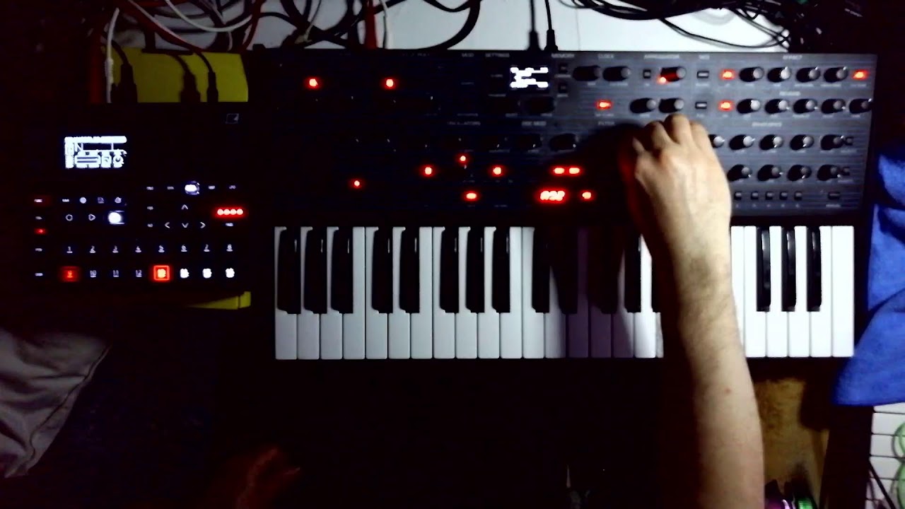 Elektron Syntakt And Oberheim Teo-5 Synthesizer. From scratch