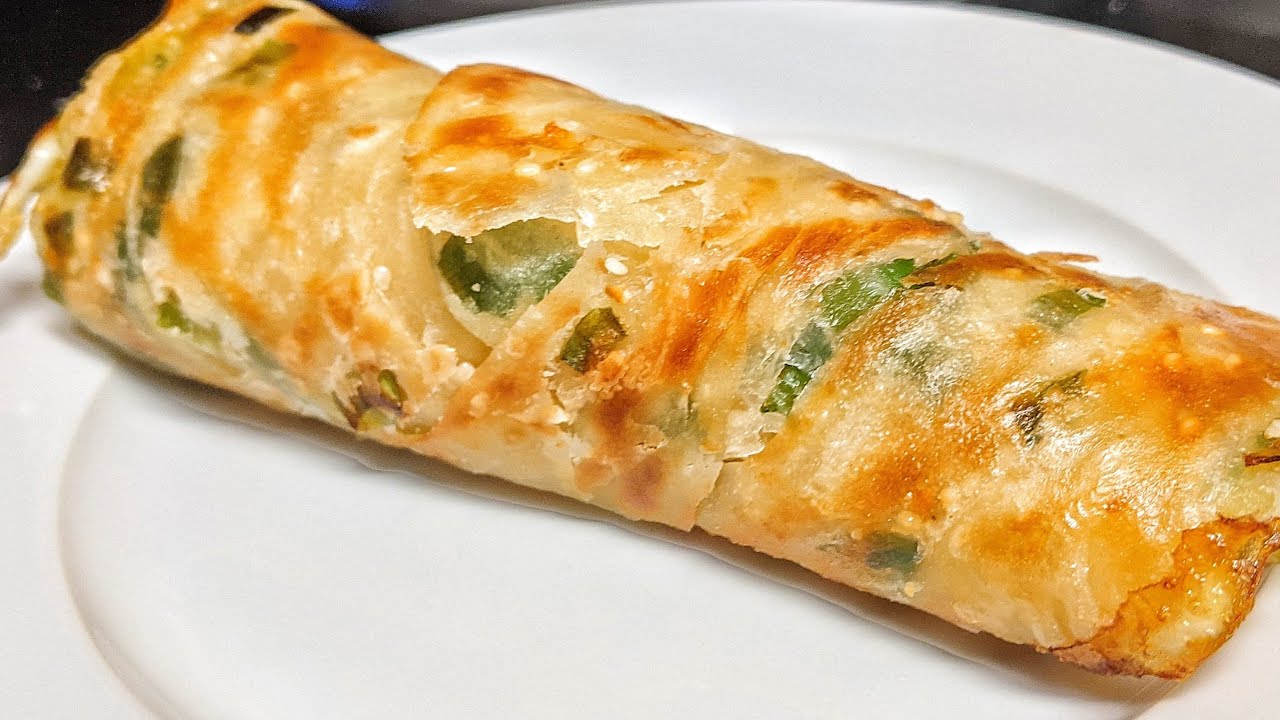 Extra Crispy Scallion Pancakes with Egg Recipe & How to Store Them - 酥脆鸡蛋葱油饼（手抓饼）内附保鲜方式