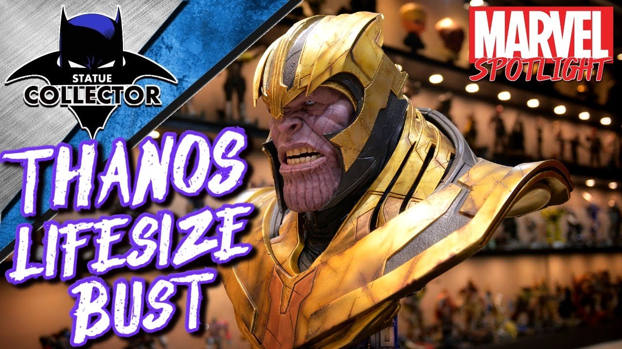 INSANE Thanos LIFESIZE Bust By Queen Studios!! HIGH END COLLECTIBLE Statue Review!