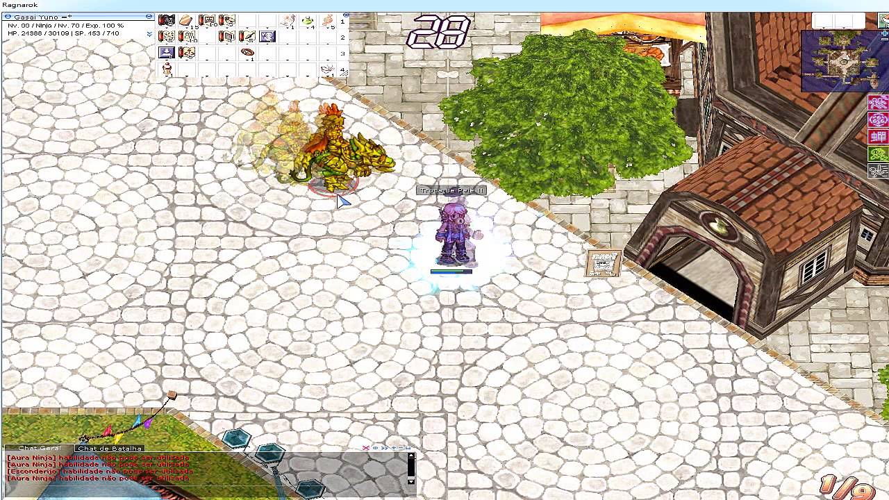Gasai Yuno ( Mirai Nikki ) Ninja 99 PvP THOR - Ragnarok