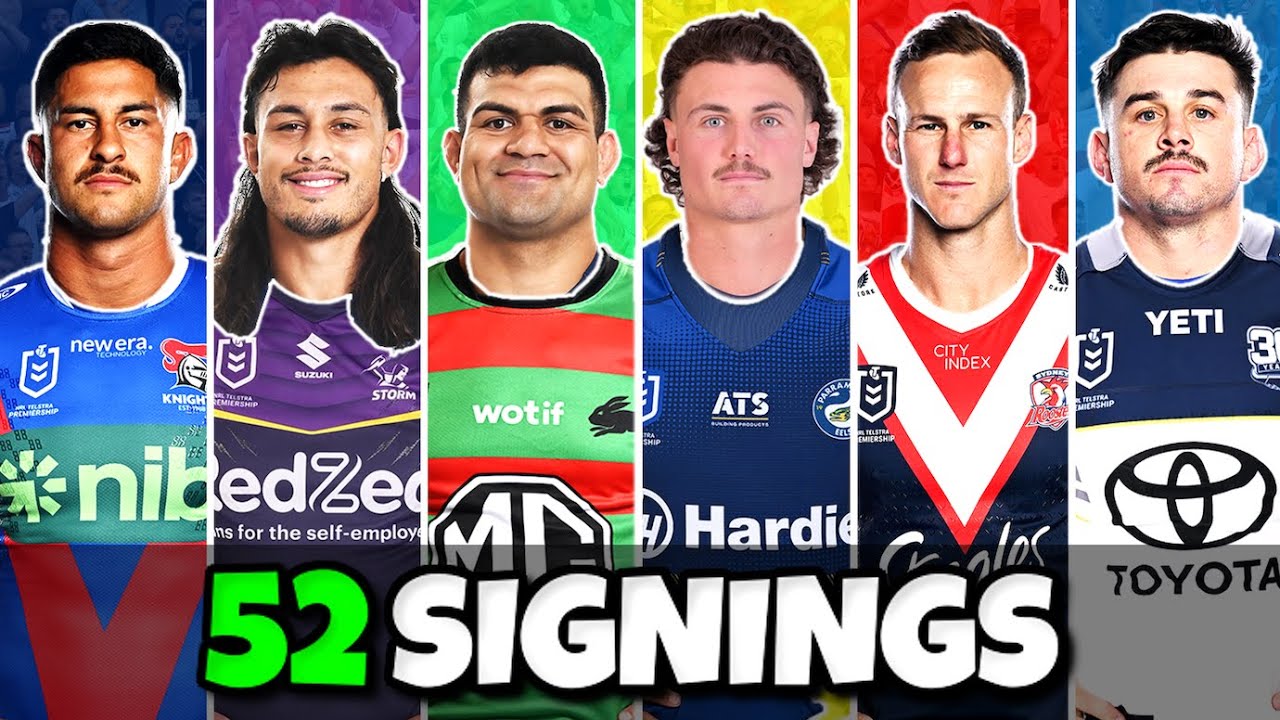 ALL 52 CONFIRMED NRL 2026 OFFSEASON SIGNINGS!