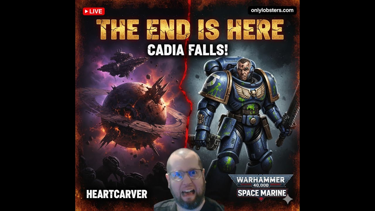 CADIA STANDS! 🛡️ Lore React & Finishing Space Marine 1 Campaign! (Warhammer 40k)