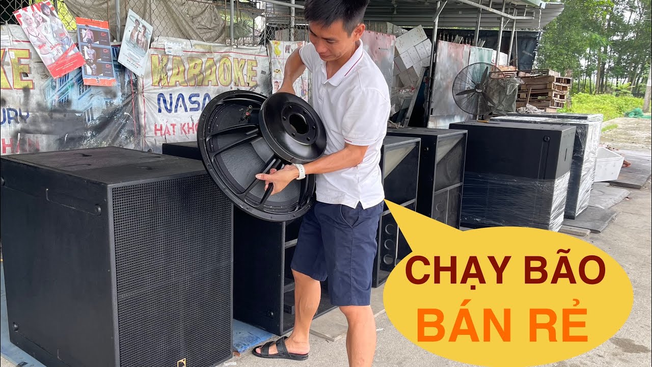 Chạy b&atilde;o số 3. Em XTĐ b&aacute;n rẻ h&agrave;ng V&Iacute;P sub 60 - L.Acoustics MK3 cho AE n&agrave;o mua ngay h&ocirc;m nay nh&eacute;!...
