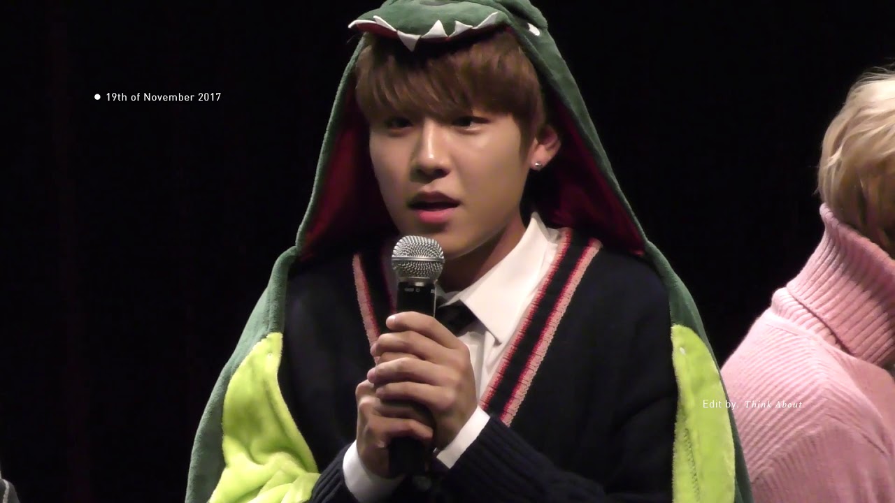 171119 상암 팬싸인회 I 박우진 - 누나야