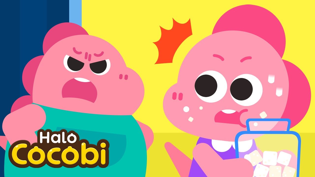 Johny Johny Yes Mama👶Johny Ya Ayah Lagu Anak | Nursery Rhymes | Halo Cocobi