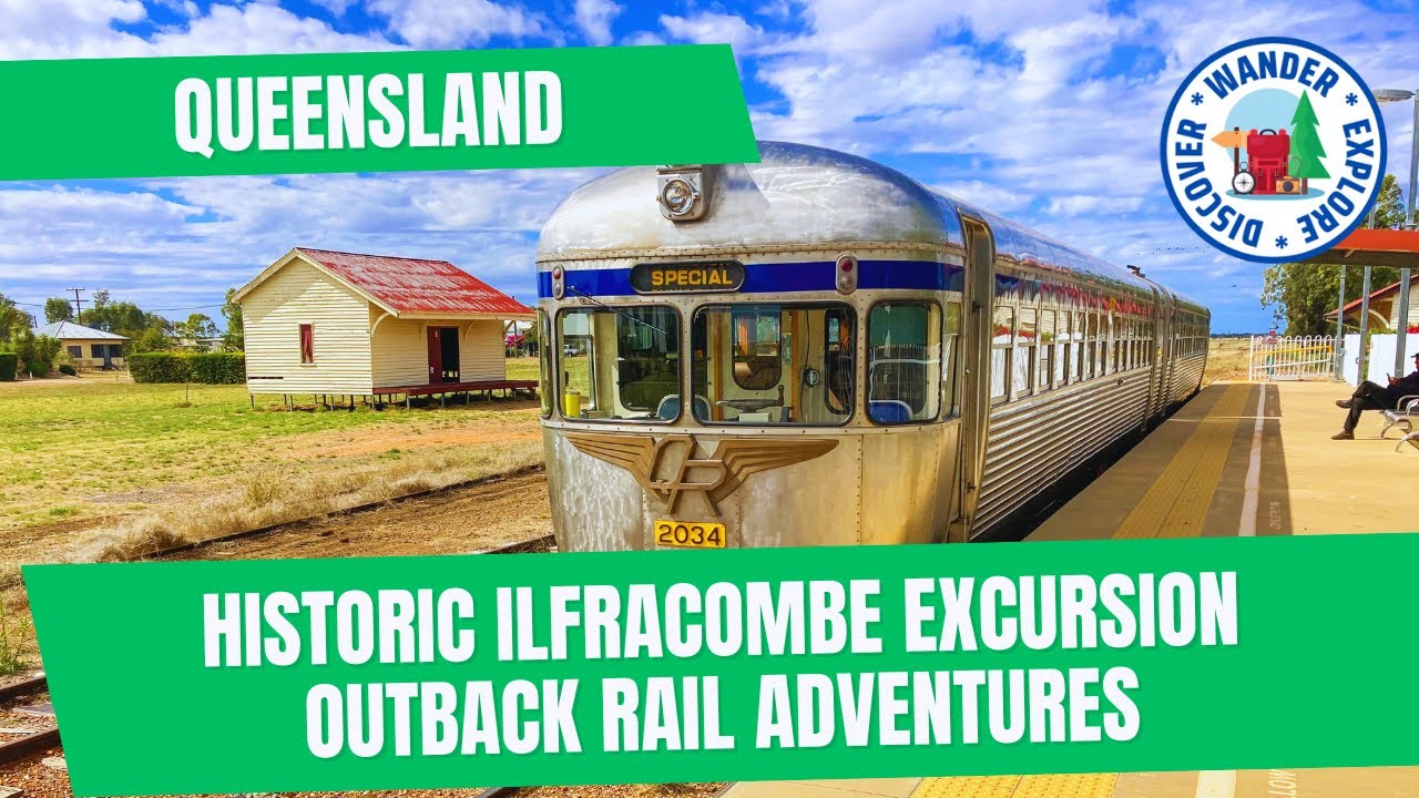 🚆 Historic Ilfracombe Excursion with Outback Rail Adventure ~ Longreach Queensland