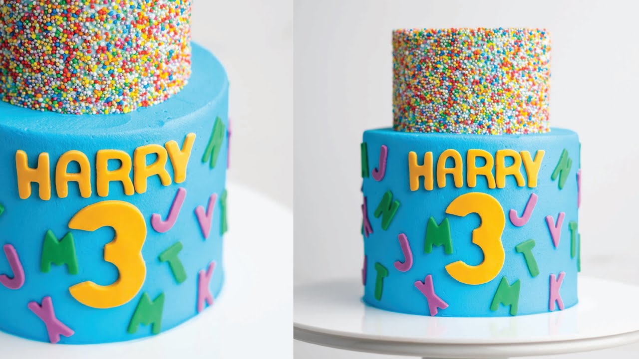 How to Make a Simple Children&rsquo;s Birthday Cake