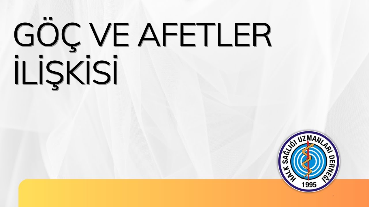 Göç ve Afetler İlişkisi