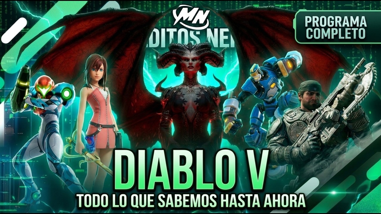 &iexcl;NOTICIAS DEL D&Iacute;A, DIABLO V, MEJORES METROID, KINGDOM HEARTS EN FORTNITE, GEARS OF WAR E-DAY Y M&Aacute;S!