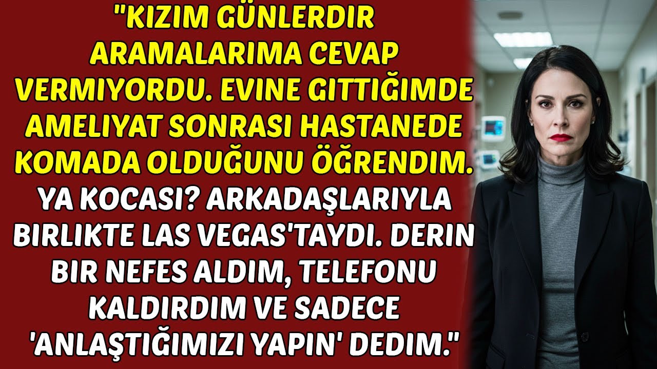 Kızım Hastanede Komadayken Kocası Vegas'ta Parti Yaptı. Ben de harekete geçtim…