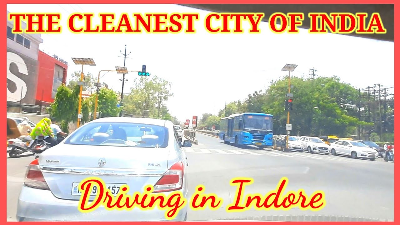 Indore: Driving on Agra-Bombay Road from Mangal City Mall to Jaora Compound #enjoyindia
